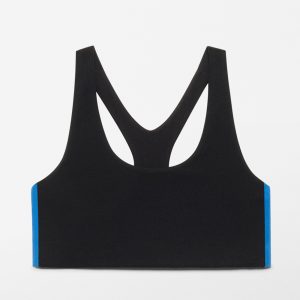 Black/Classic Blue MZ Wallace x Splits59 Medium Ella Airweight Bra