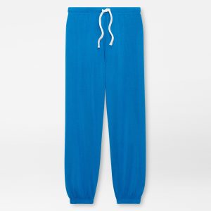 Black/Classic Blue MZ Wallace x Splits59 Large Andie Oversized Fleece Sweatpants